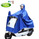 Áo mưa tai thỏ màu xanh dương