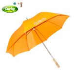 Dù thẳng cầm tay màu cam