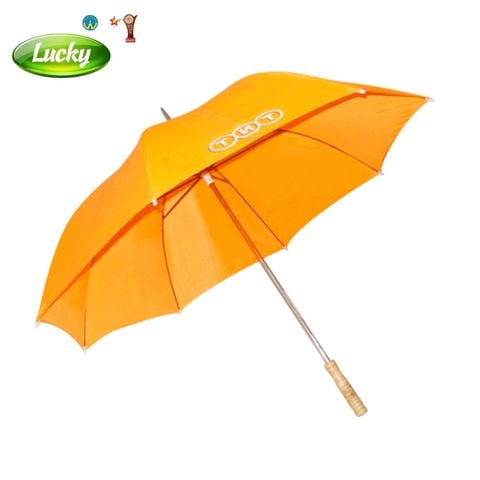 Dù thẳng cầm tay màu cam