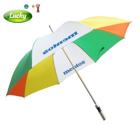Dù thẳng cầm tay phối nhiều màu