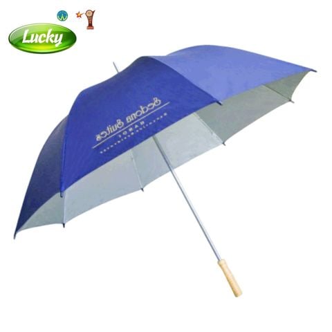 Dù thẳng cầm tay xanh dương