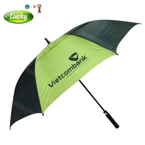Dù Golf Vietcombank phối 2 màu