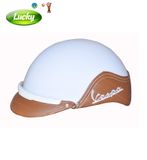 Nón bảo hiểm phối viền da