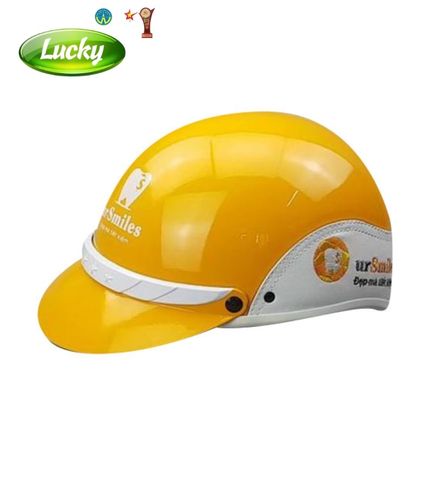 Nón bảo hiểm Ursmile phối viền da