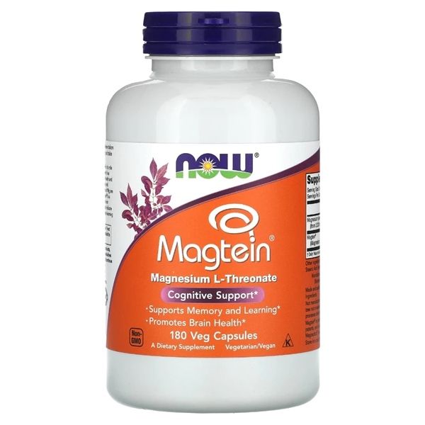 NOW magtein Magnesium l-threonate 90 viên capsules
