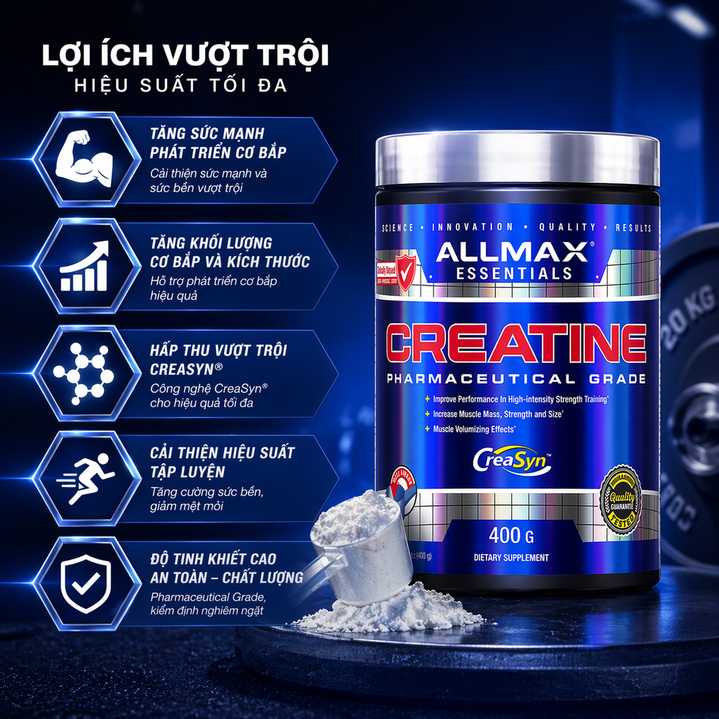 Allmax Creatine Monohydrate 400g
