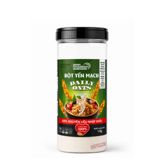 Bột Yến Mạch Nguyên Chất Daily Oats - 1kg