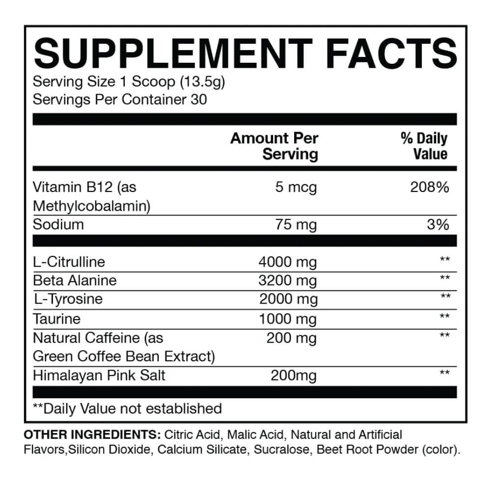 Cbum Essential Pre-Workout 30Serving