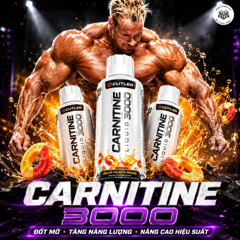Cutler Liquid L-Carnitine 3000
