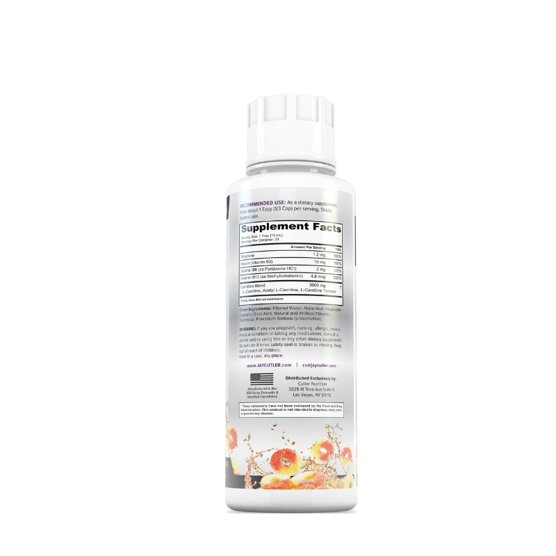 Cutler Liquid L-Carnitine 3000