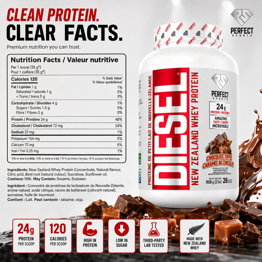 Diesel New Zealand Whey Concentrate 2lbs