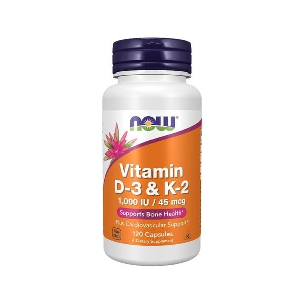 Now D3 & K2 1000 IU 45mcg