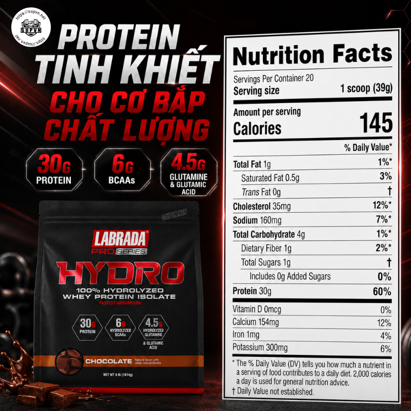 Labrada Pro Series Hydro Whey