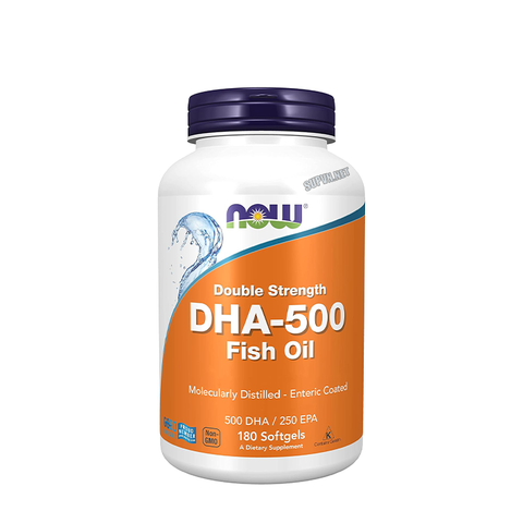 Now Double Strength DHA-500 Fish Oil