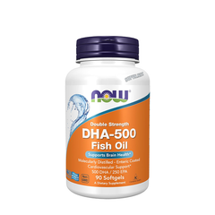 Now Double Strength DHA-500 Fish Oil