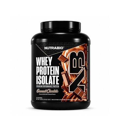 NutraBio Whey Protein Isolate 50 Servings