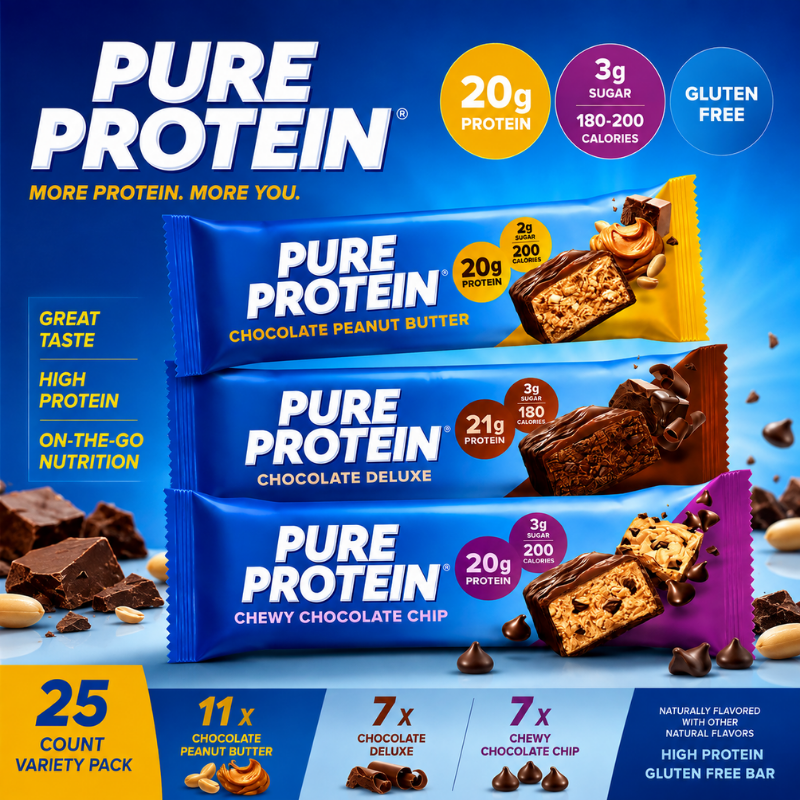 Pure Protein Bar - Hộp 25 Thanh