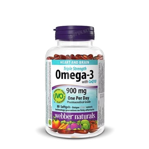Triple Strength Omega3 900mg with COQ10