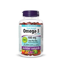 Webber Naturals Triple Strength Omega-3 900mg COQ10