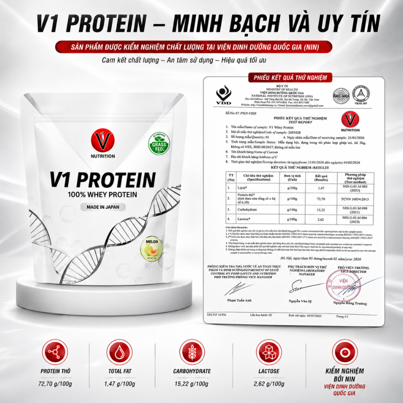 V1 Protein Whey Grass-Fed
