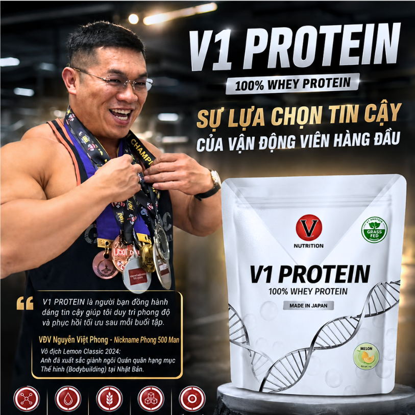 V1 Protein Whey Grass-Fed