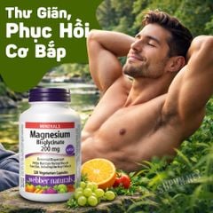 Magnesium Bisglycinate 200mg - 120 viên