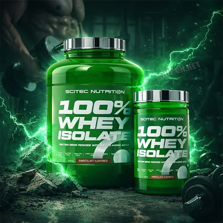 100% Whey Isolate 700g