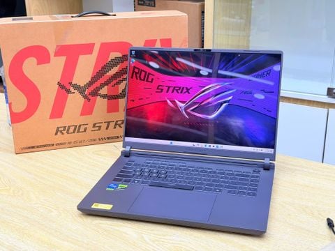  Asus Gaming ROG Strix 16 G615JMR Core I7-14650HX/AI/ RAM 16GB/ SSD 1TB/16" 2K 240Hz/Nvidia GeForce RTX5060 8GB/Win11 