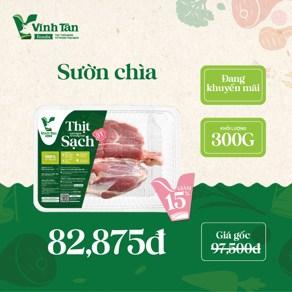  SƯỜN CHÌA 300G | DEAL ĐỘC QUYỀN TẠI WEBSITE 
