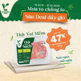  THỊT VAI MỀM 400G | DEAL SỐC GIẢM 15% 