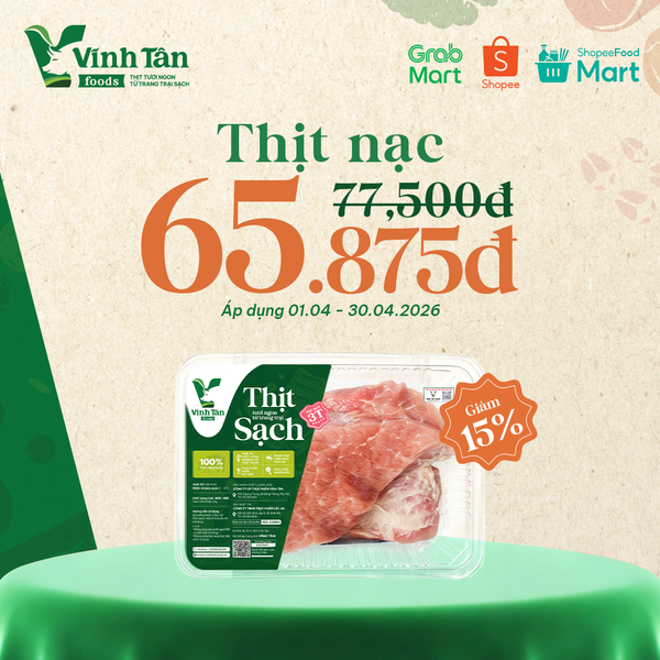  THỊT NẠC HEO 