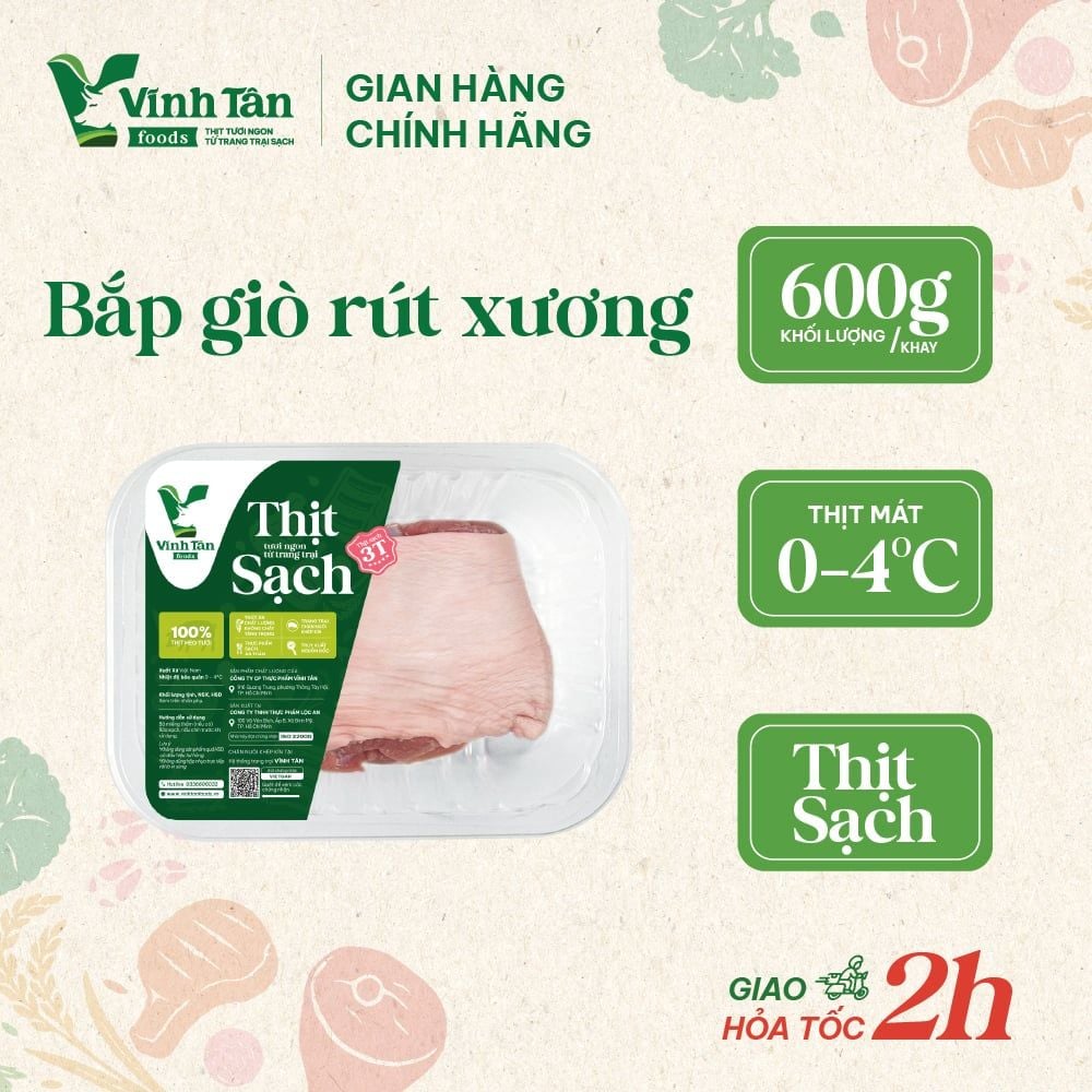  BẮP GIÒ RÚT XƯƠNG 