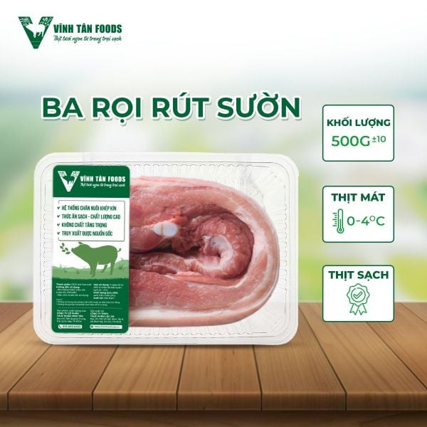  BA RỌI HEO RÚT SƯỜN 