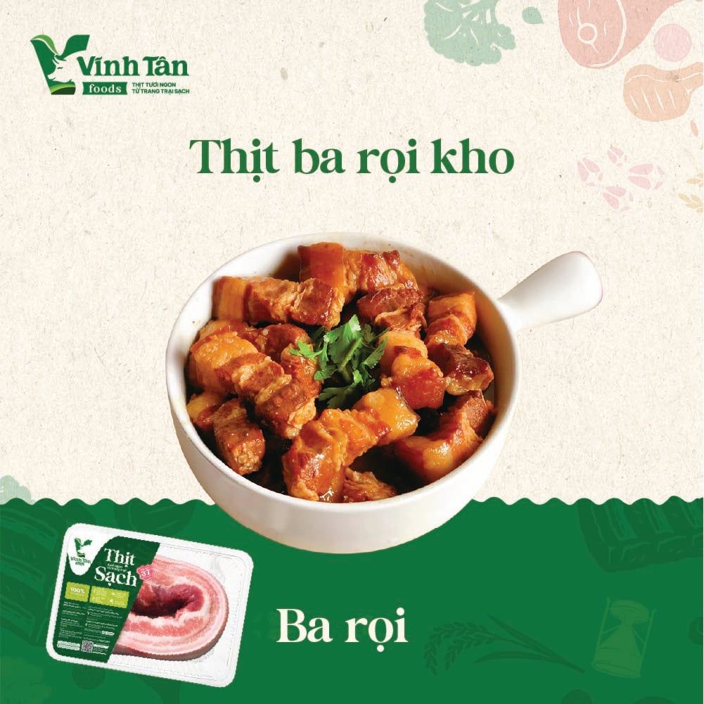 Ba rọi heo - 100% tươi ngon từ gốc | Cửa hàng thịt heo sạch TPHCM ...