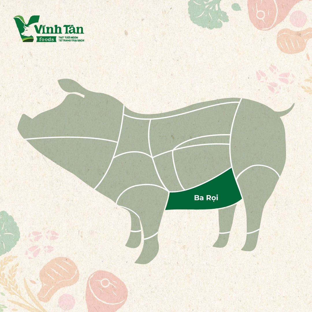 Ba rọi heo - 100% tươi ngon từ gốc | Cửa hàng thịt heo sạch TPHCM ...
