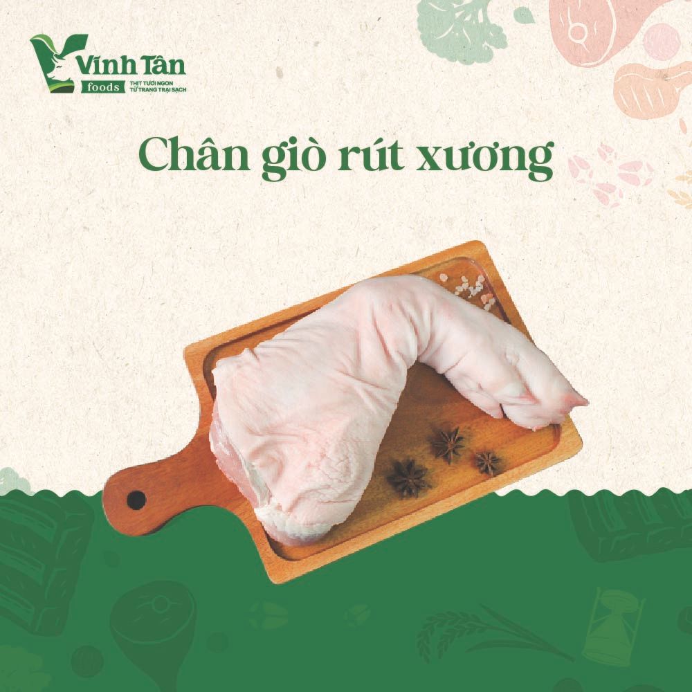  CHÂN GIÒ RÚT XƯƠNG 