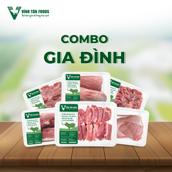  Combo gia đình (6 loại thịt) 