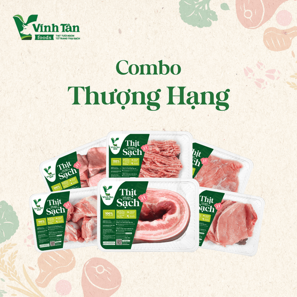  COMBO THƯỢNG HẠNG (6 loại thịt) 