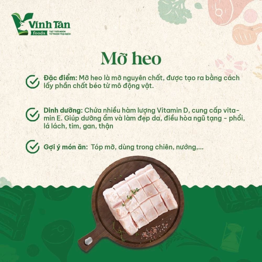  MỠ HEO 