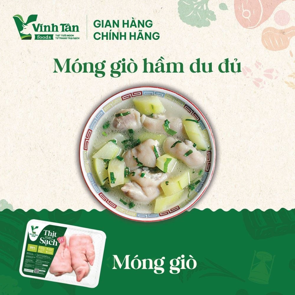 MÓNG GIÒ HEO 