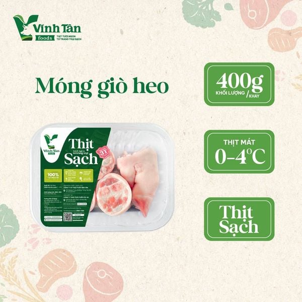  MÓNG GIÒ HEO 400G 