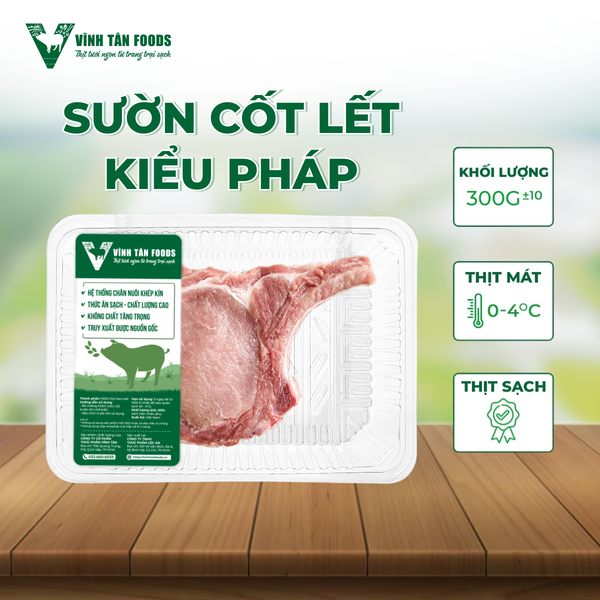  Sườn Cốt Lết Kiểu Pháp | Đặt trước 