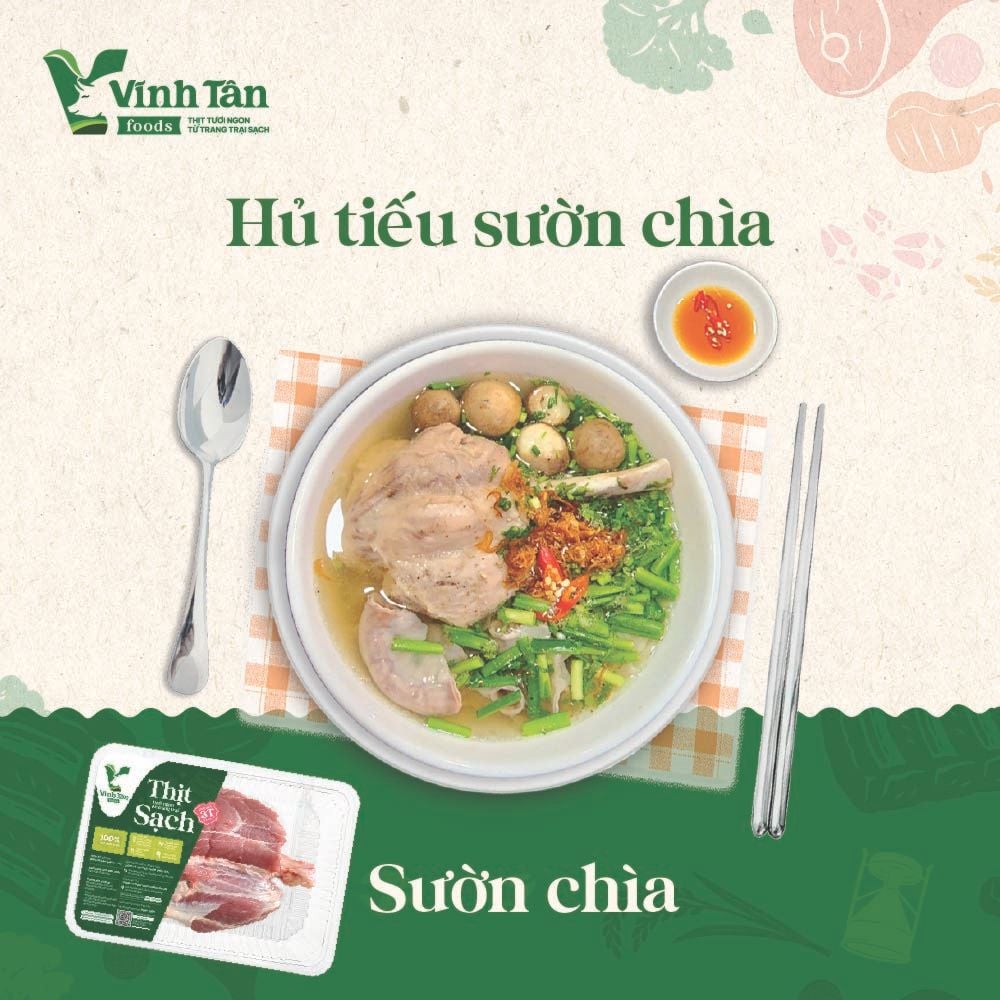  SƯỜN CHÌA | ĐẶT TRƯỚC 