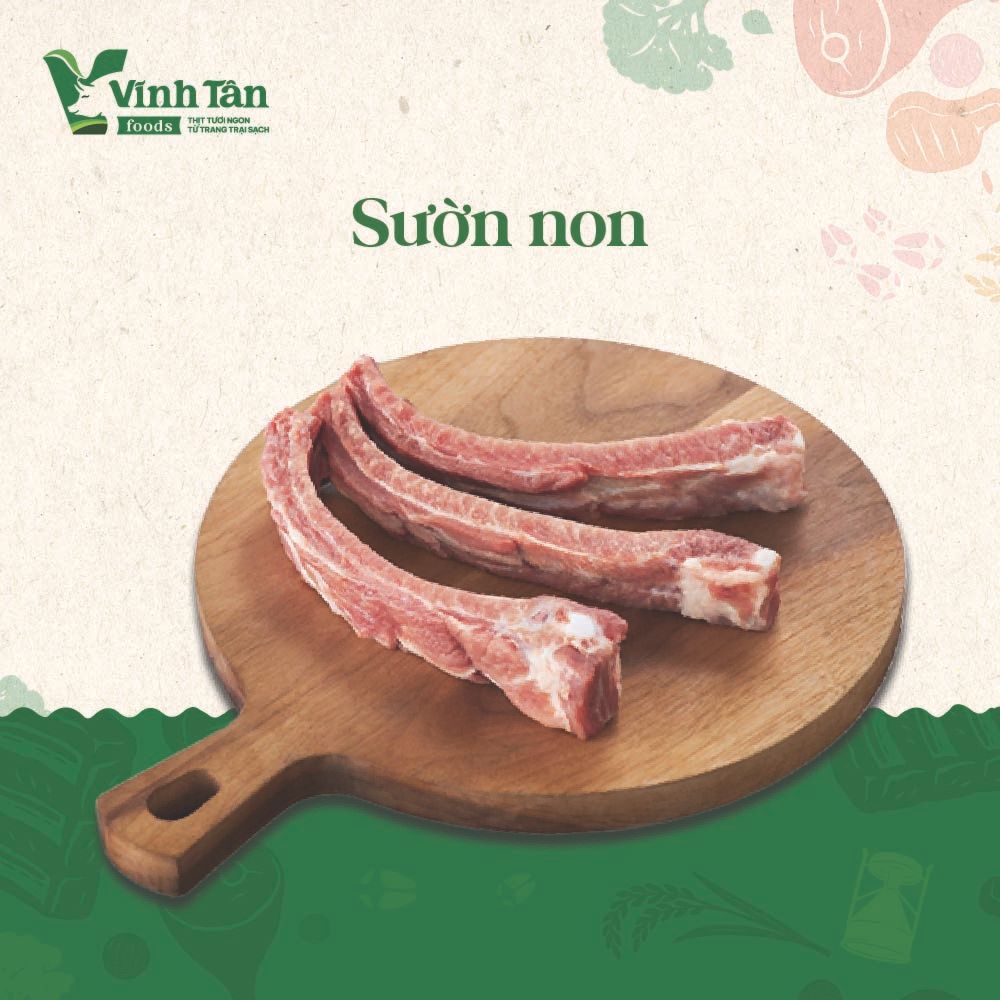  SƯỜN NON HEO 