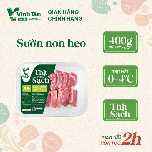  SƯỜN NON HEO 