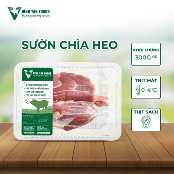  Sườn chìa | 300GR/Khay 