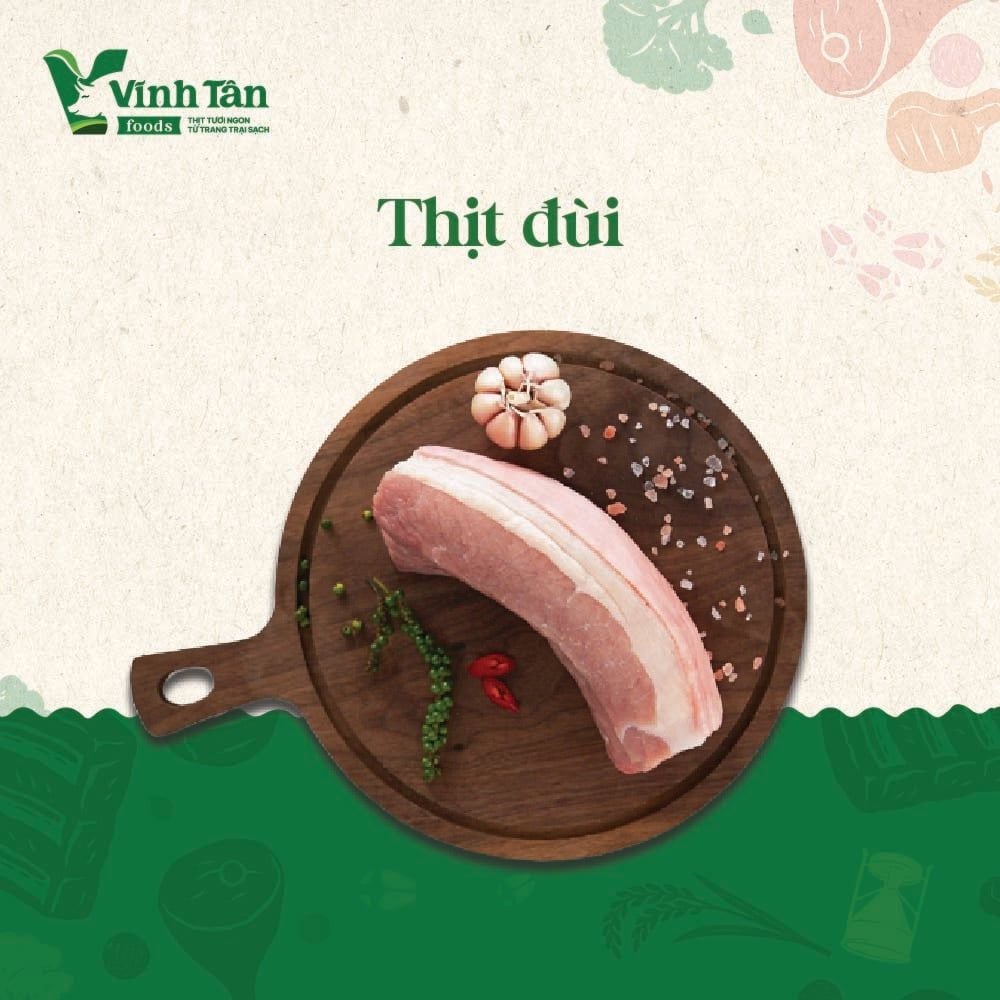  THỊT ĐÙI HEO 