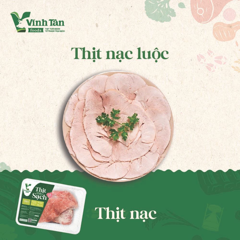  THỊT NẠC HEO 