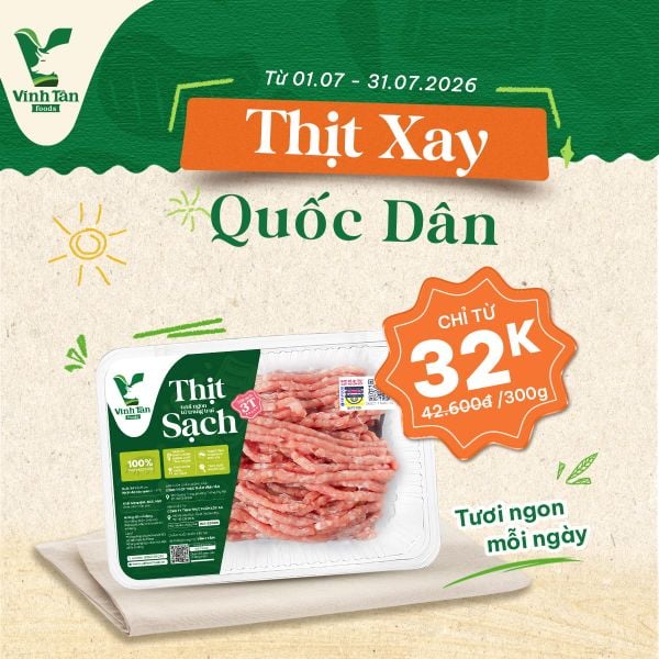  THỊT XAY 