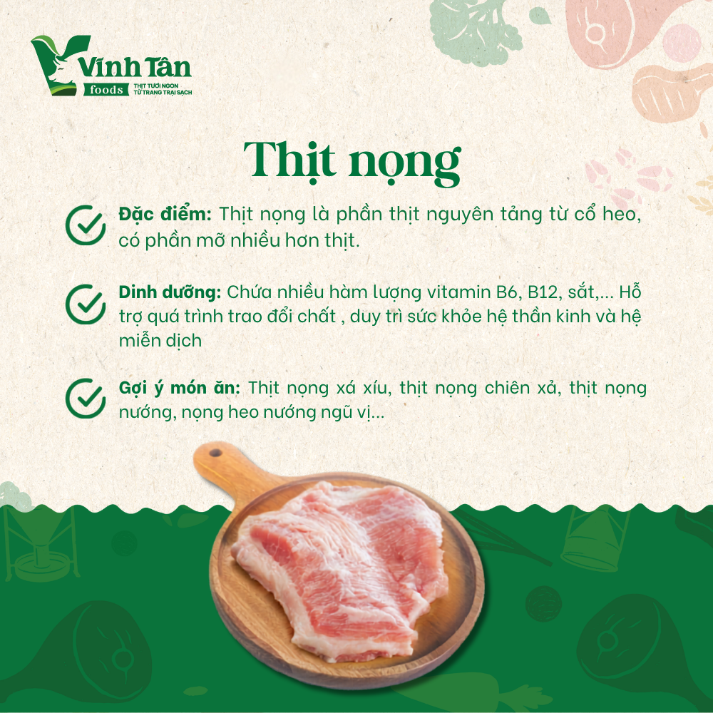  THỊT NỌNG HEO 